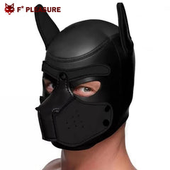 Neoprene Puppy Hood - Black