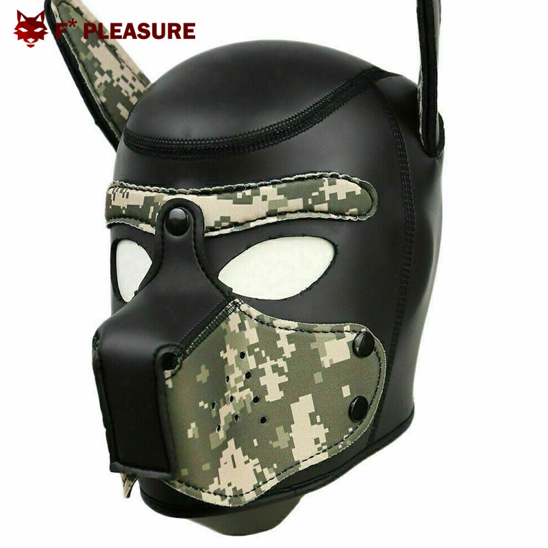 Neoprene Puppy Hood - Camo