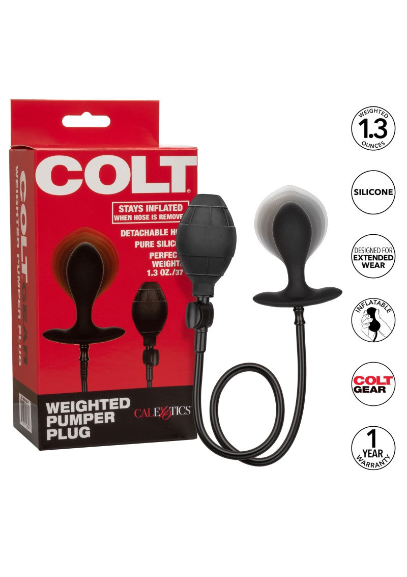 CalExotics COLT - Weighted Pumper Anal Plug