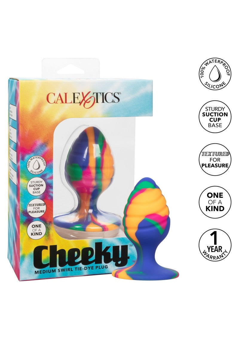 CalExotics - Cheeky Medium Swirl Butt Plug