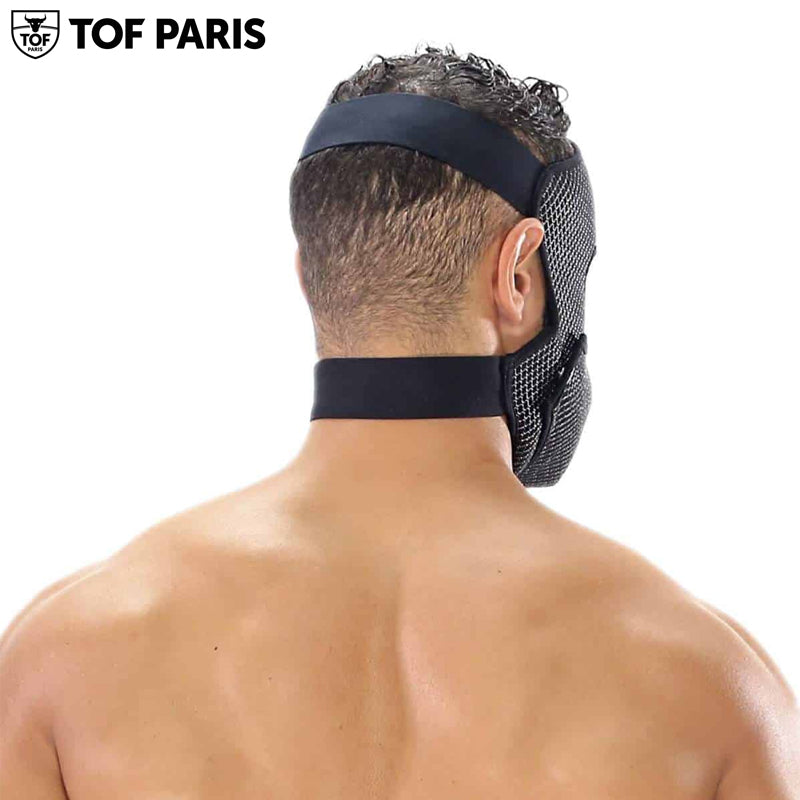 TOF Paris - 3D Fetish Mask - Black/Silver