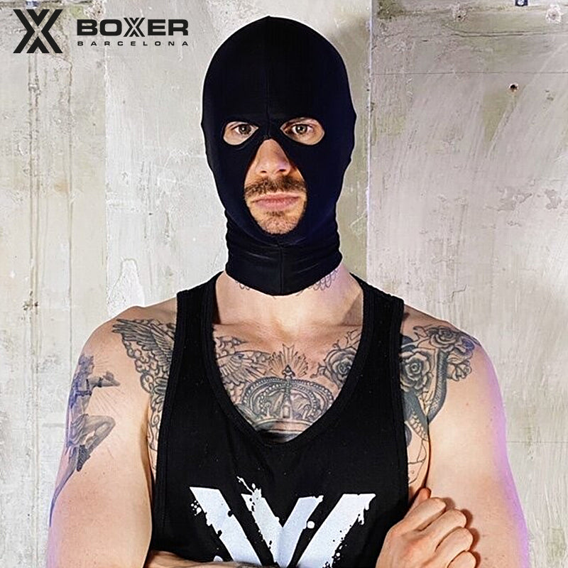 BOXER - Lycra Gimp Mask - Cocksucker & Eye Holes