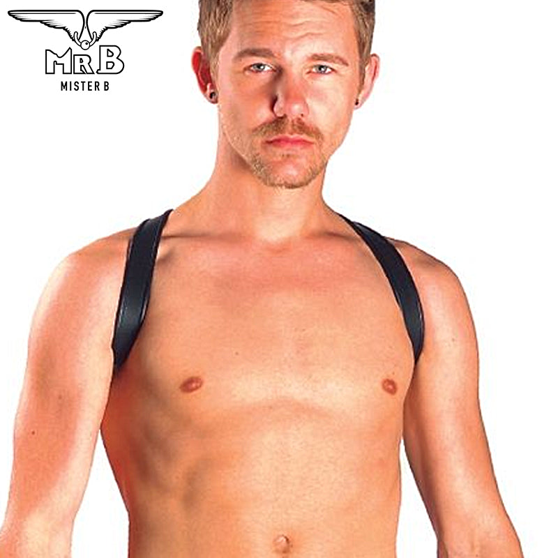 Mister B Leather Sling Harness Premium Black