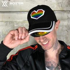 BOXER - X- Baseball Cap - Rainbow