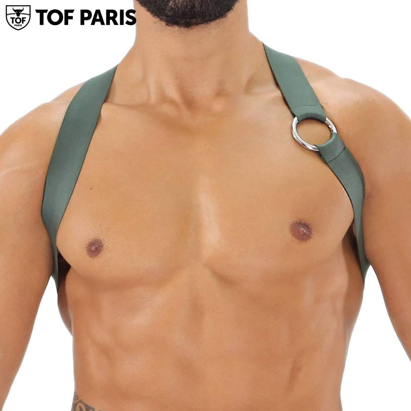 TOF Paris - Party Boy Elastic Harness - Khaki