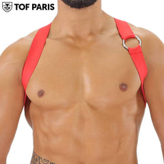 TOF Paris - Party Boy Elastic Harness - Red