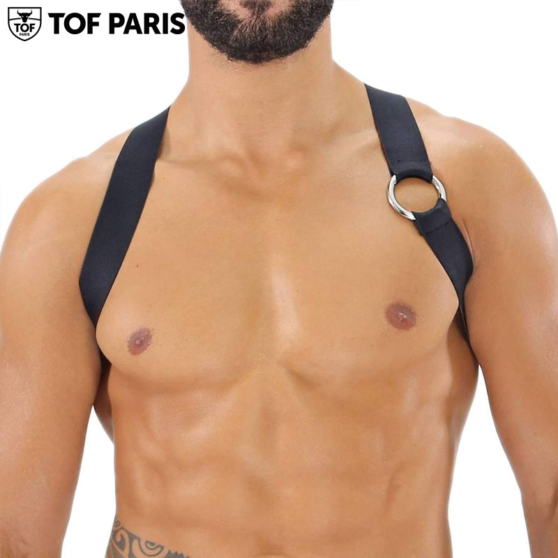 TOF Paris - Party Boy Elastic Harness - Black