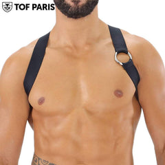 TOF Paris - Party Boy Elastic Harness - Black