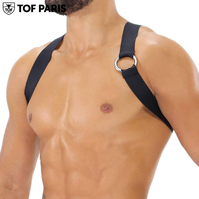 TOF Paris - Party Boy Elastic Harness - Black