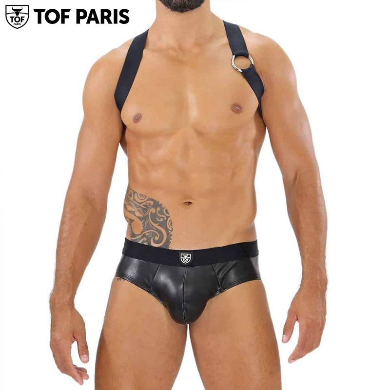 TOF Paris - Party Boy Elastic Harness - Black