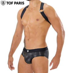 TOF Paris - Party Boy Elastic Harness - Black