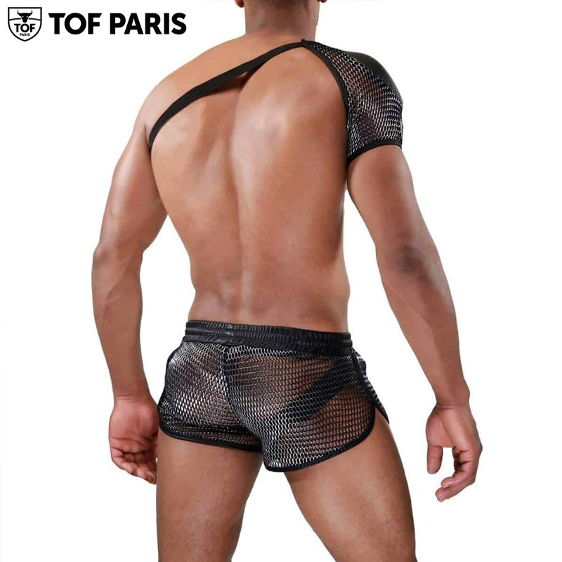 TOF Paris - Roman Shoulder Harness - Black-Silver