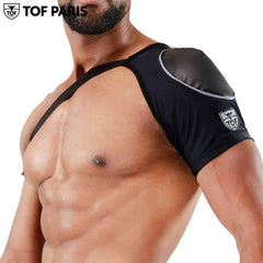 TOF Paris - Shoulder harness Fetish - Black-Black