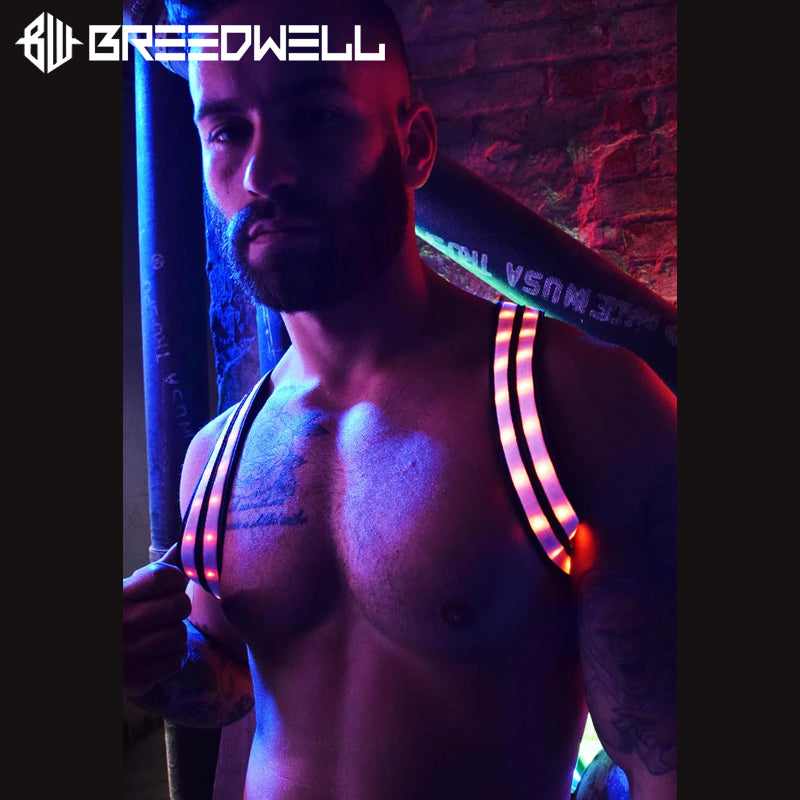 BREEDWELL - RAVE SHOULDER Harness LED IOD - 9 Colors