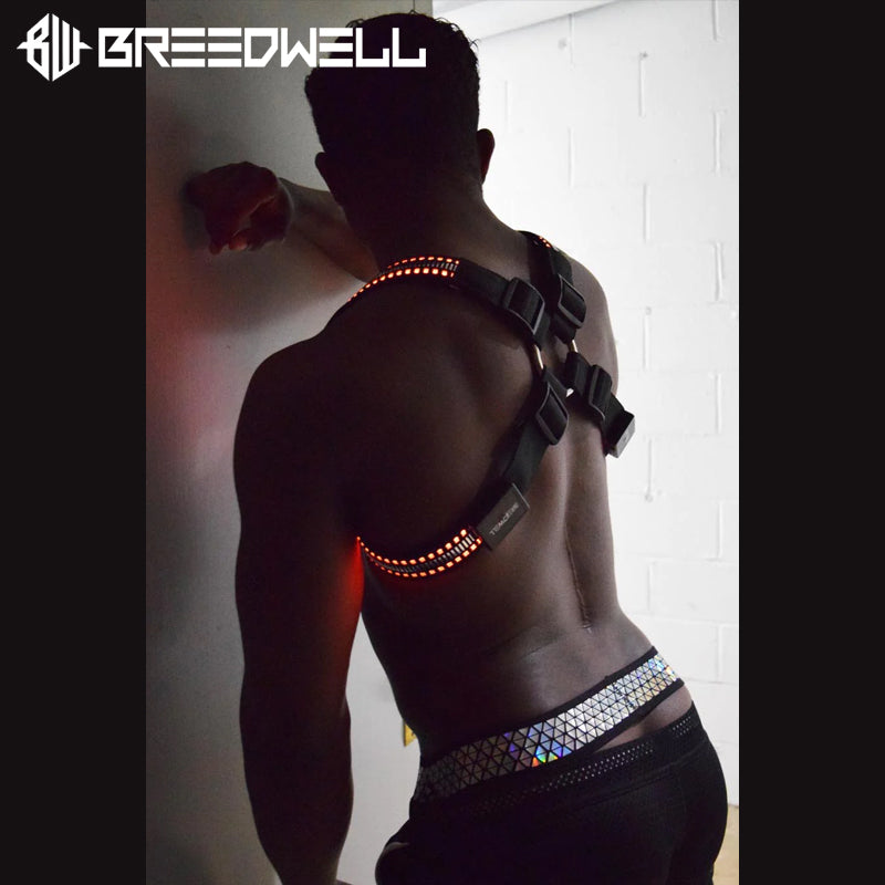 BREEDWELL - MIRROR GLOW SHOULDER Harness LEDs Animations