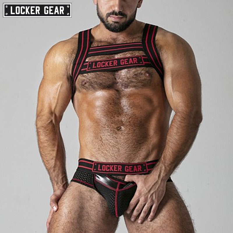 LOCKER GEAR - GRAB HIM Harness - Red