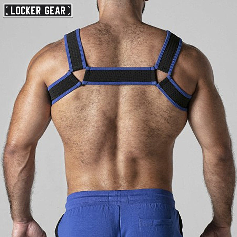 LOCKER GEAR - LOOK AT Mesh Harness - Blue