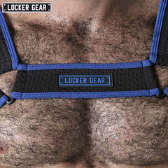 LOCKER GEAR - LOOK AT Mesh Harness - Blue