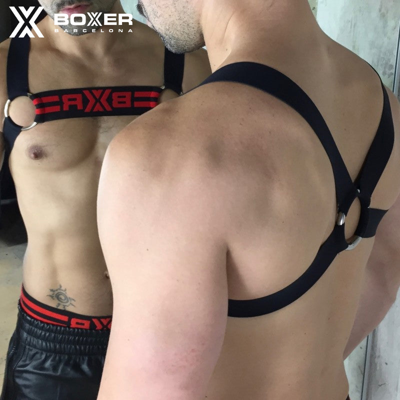 BOXER - BXR Swim-Gym-Club Harness - Red