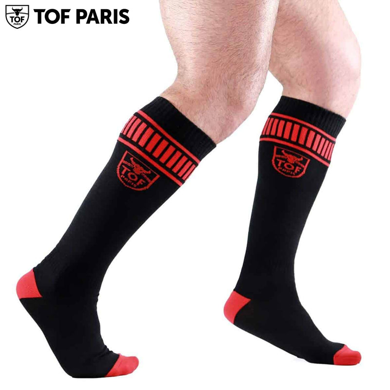 TOF Paris - Footish socks - Black/Red