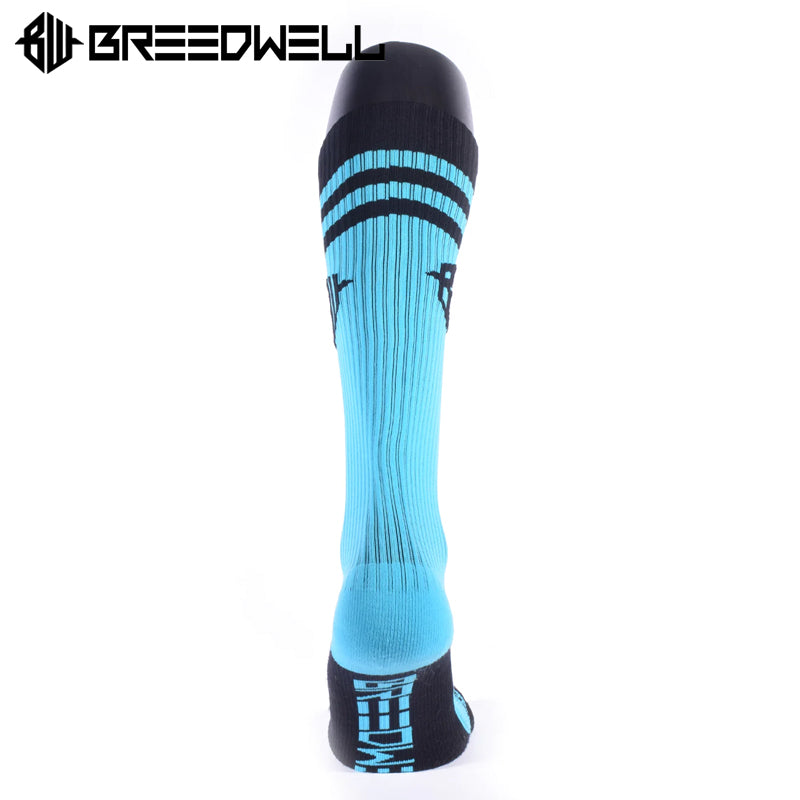 BREEDWELL - HEX Socks - Aqua Blue