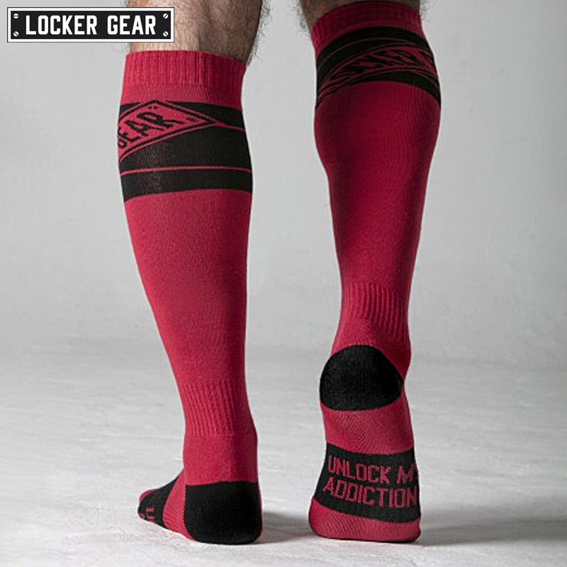 LOCKER GEAR - LOOK AT THEM Socks - Red