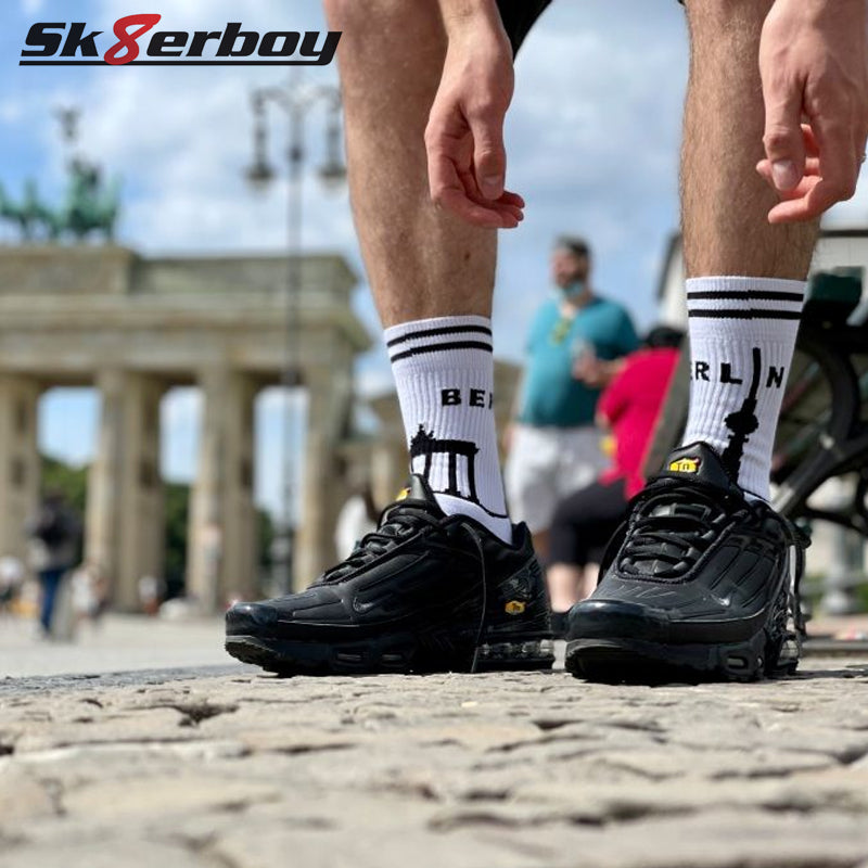 Sk8erboy - Berlin Socks - White