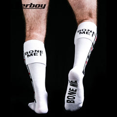 Sk8erboy - BONE ME Socks - White