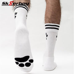 Sk8erboy - PUPPY Socks - White