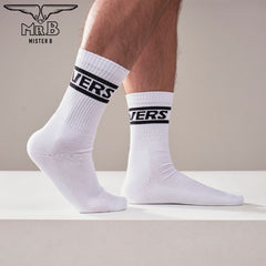 Mister B - Crew Socks Vers 2-Pack White