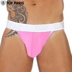 TOF Paris - Alpha Jockstrap - Pink/White