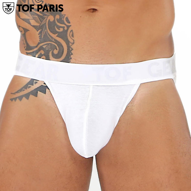 TOF Paris - Alpha Jockstrap - White