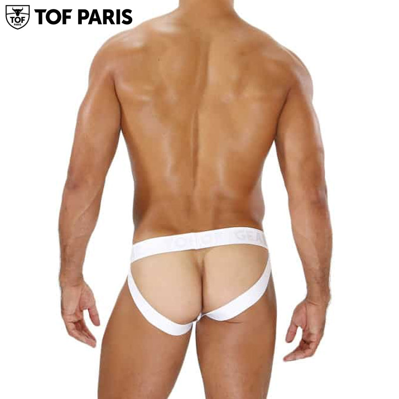 TOF Paris - Alpha Jockstrap - Khaki/White