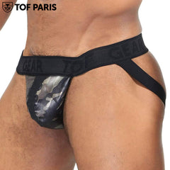 TOF Paris - Commando Jockstraps - Camo Brown