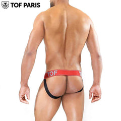 TOF Paris - Fetish Jockstrap - Black/Red