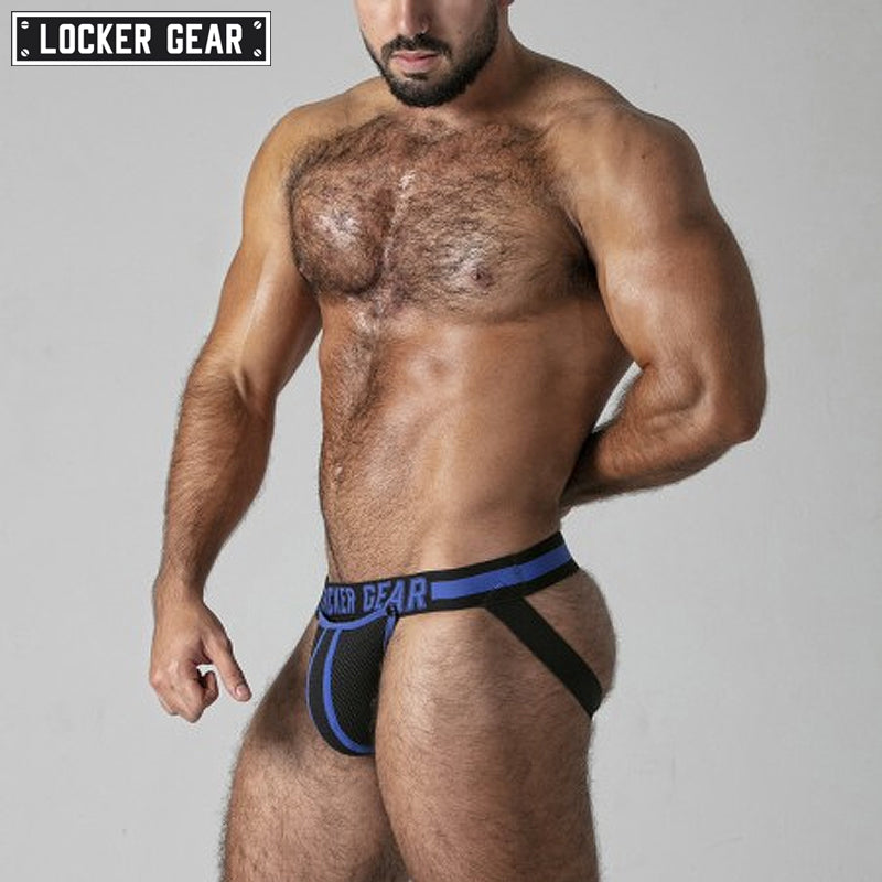 LOCKER GEAR - FULL ACCESS Jockstrap - Blue