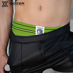 BOXER - DIRTY BIKER JOCK Woven Jockstrap - Lime