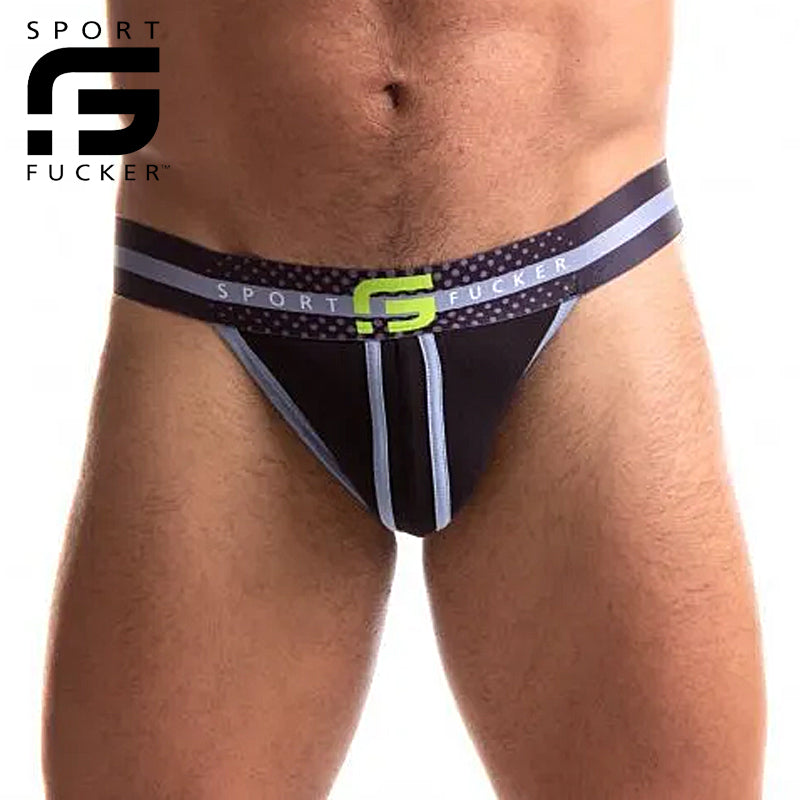 Sport Fucker - Jersey Jock Black / Green