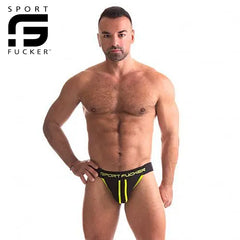 Sport Fucker - Jersey Jock Black / Black