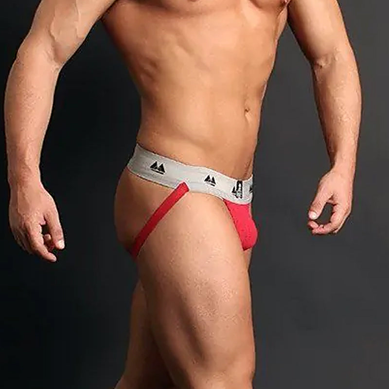 Mister B MM Jocks - Adult Supporter Jockstrap Red