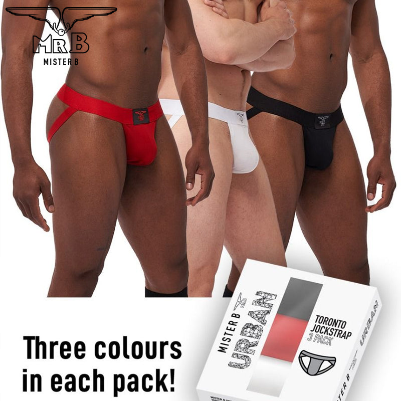 Mister B - Urban Toronto Jockstrap 3 pack