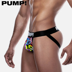 PUMP! - DRIP Jock - Black/Printed