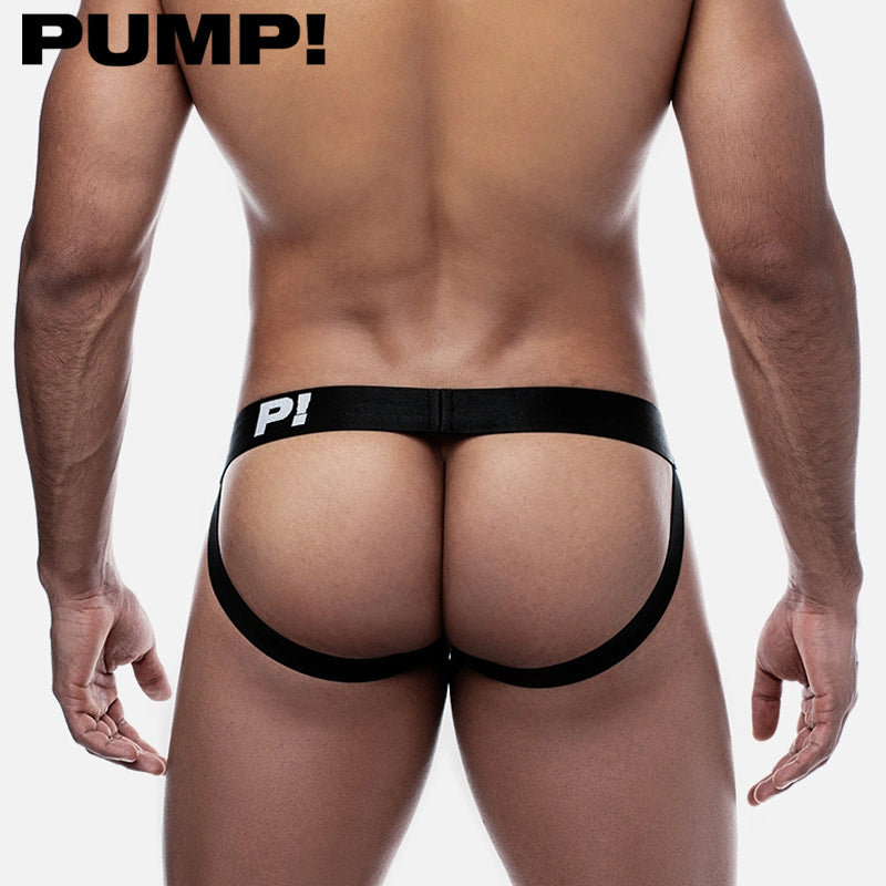 PUMP! - DRIP Jock - Black/Printed