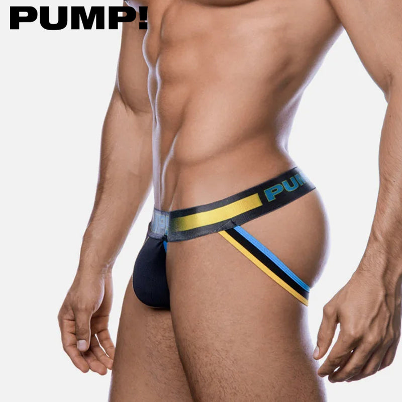 PUMP! - PLAY Yellow Jockstrap