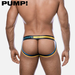 PUMP! - PLAY Yellow Jockstrap