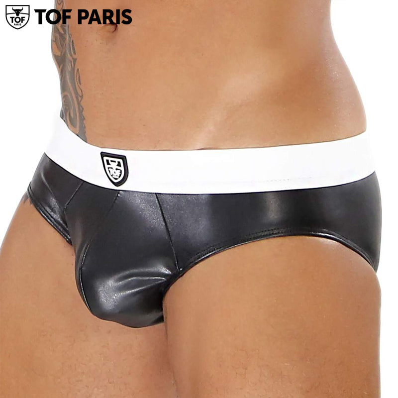 TOF Paris - Fetish Brief - Black-White