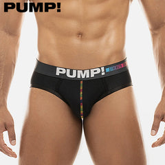 PUMP! - Strength Brief - Black/Pride