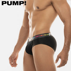 PUMP! - Strength Brief - Black/Pride