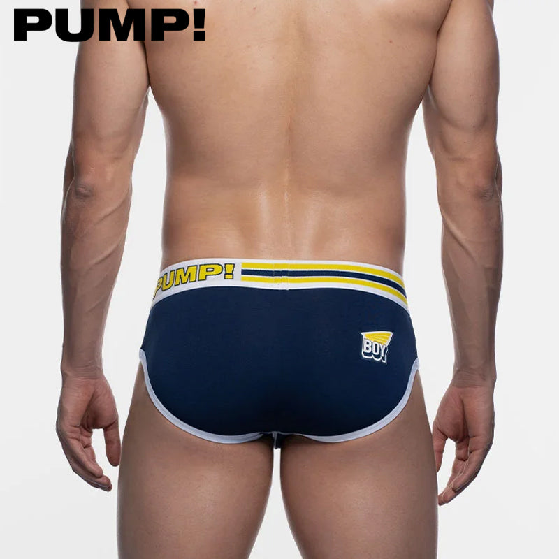 PUMP! - Recharge Sidecut Brief - Blue