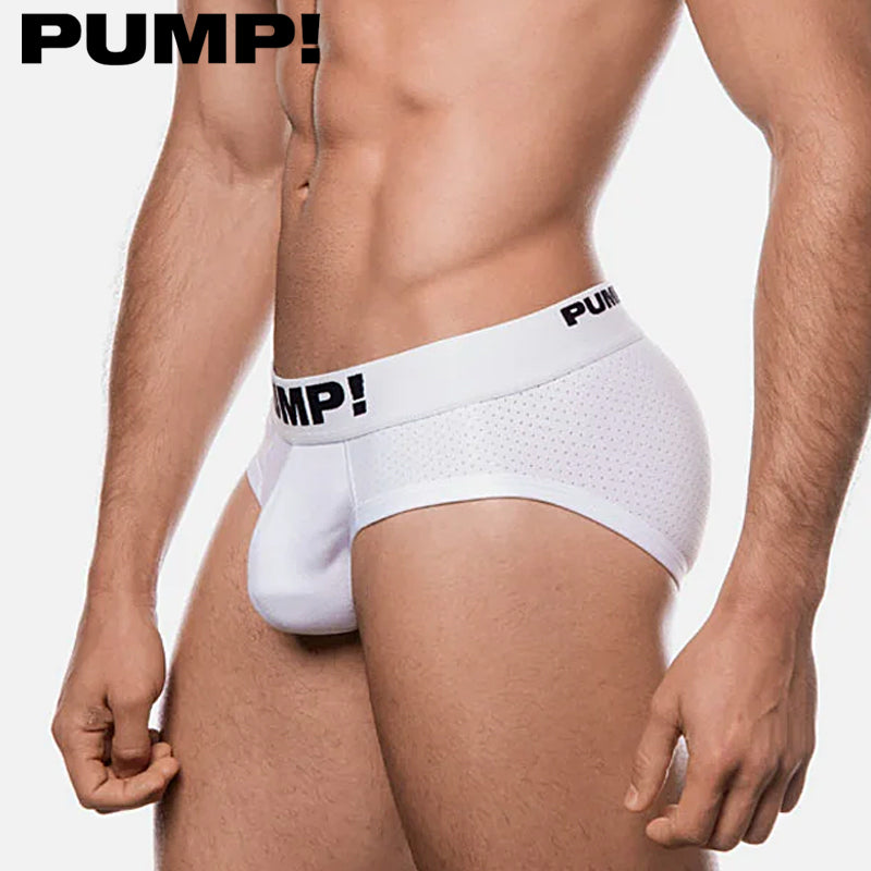 PUMP! - White Classic Brief - White